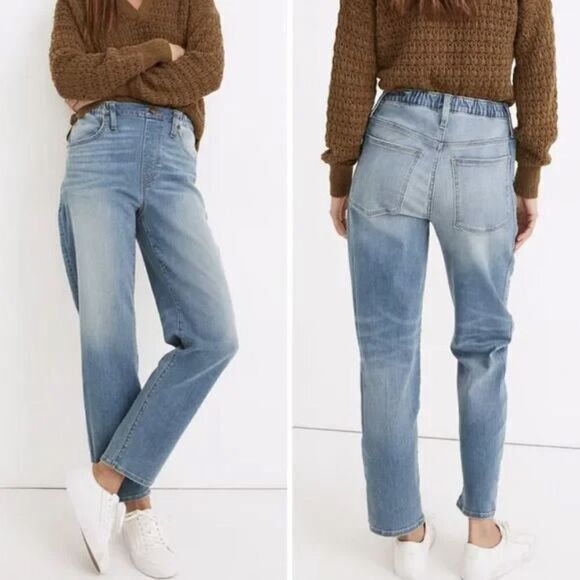 Madewell Denim - NEW Madewell Pull-On Jeans in Keefe Wash, NA951, 26‎